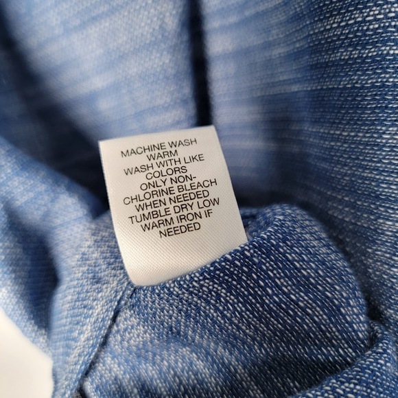 ROWN Men’s 4XB (4XL) Blue Cotton Shirt 100% Breathable Casual Comfortable Top - Picture 5 of 8